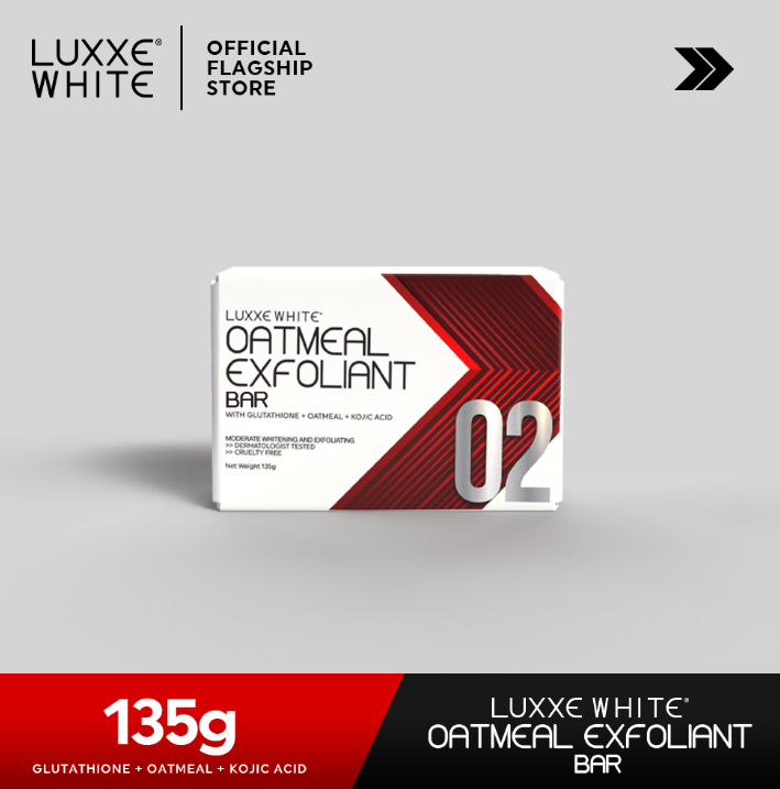 Luxxe White Oatmeal Exfoliant Soap